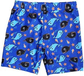 img 3 attached to Get Your Toddler Ready for Swimming with Bonverano Boardshorts Trunks Octopus Boys' Clothing