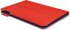 img 4 attached to 🔴 Logitech Ultrathin Keyboard Folio for iPad 5 in Striking Mars Red Orange: A Perfect Blend of Style and Functionality