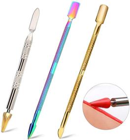 img 4 attached to Premium Leather Edge Dye Pen with Double Head for Flawless Leather Craft DIY - Round Head and Tapered Head Included!