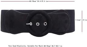 img 2 attached to Swtddy Womens Elastic Stretch Waistband