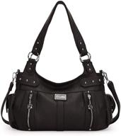 стильные женские кожаные сумки kl928: сумки через плечо, кошельки и мешковые сумки логотип