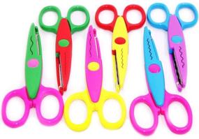 img 3 attached to 🎨 Top 12-Piece Scrapbooking Edging Scissors and Paper Punch Craft Set for DIY Crafts, Scrapbooking, Photo & Art Projects