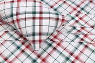 🛏️ ruvanti twin flannel sheets - 100% cotton, red & green cross plaid, deep pocket, warm, super soft, breathable, moisture wicking flannel kids bedding set - includes flat sheet, fitted sheet, and 1 pillowcase logo