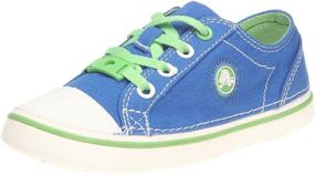 img 4 attached to 👟 Crocs Canvas Lace Up Sneaker: Toddler Boys' Shoes for Clogs & Mules - Versatile and Stylish Footwear