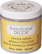 clear deco art crackle medium, 8-ounce - enhance your seo! logo