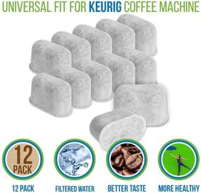 img 3 attached to 12-пакет заменяющих фильтров Keurig для кофемашин Keurig 2.0 - картриджи водяного фильтра Keurig