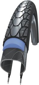 img 1 attached to 🚲 Schwalbe Marathon Plus RLX 26x1.35 Bicycle Tire: Durable Black Wire Beaded Design