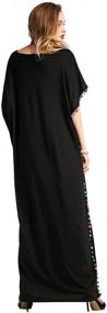 img 3 attached to Floerns Womens Casual Loose Kaftan Women's Clothing for Dresses