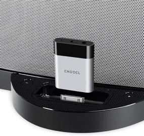 img 4 attached to 🔊 Upgrade Your Music Docking Station: CHOOCL Bluetooth 5.0 aptX-HD Adapter Receiver for Bose SoundDock & More