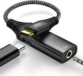 img 4 attached to 🎧 ESR Upgraded USB-C PD Headphone Jack Adapter: 2-in-1 Audio Adapter with Fast Charging for Samsung S21/S20/Note20 & iPad Pro 2021/2020