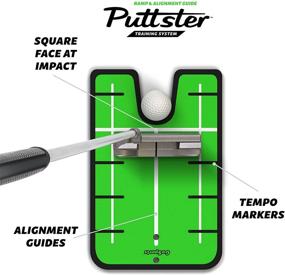 img 3 attached to 🏌️ GoSports Puttster Golf Putting Training System - Master Short Putts Indoors or Outdoors with Ramp Return System