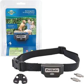 img 4 attached to 🐾 Rechargeable PetSafe In-Ground Fence for Dogs and Cats over 5lb by the Parent Company of INVISIBLE FENCE Brand - Waterproof Collar with Tone and Static Correction – Multiple Wire Gauge Options