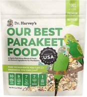 ultimate nutritional solution: dr. harvey's all natural daily food for budgies and parakeets logo