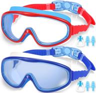 🏊 high-quality easyoung children's swim goggles (2-pack) with wide vision for ages 3-15 logo