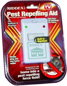 img 4 attached to 🐁 RIDDEX Plus Insect Repellent: Plug-in Mouse Deterrent & Pest Control for Rats, Mice, Roaches, Bugs and Insects - Chemically-Free Defense Against Pests