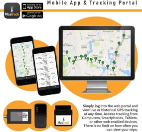 img 2 attached to 🚗 MasTrack настоящий GPS-трекер транспортного средства в реальном времени: проводное устройство с 12 месяцами базового сервиса и функциями поиска при угонах.