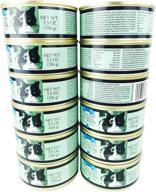 🐟 premium trader joe's ocean fish, succulent salmon & rice dinner cat food: a nutritious feast in 12 cans! логотип