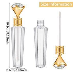 img 3 attached to 💎 Refillable Diamond Plastic Cosmetics Container