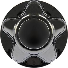 img 2 attached to 🔩 Dorman 909-031 Chrome Wheel Cap for Ford/Lincoln Models: A Perfect Fit for Your Ride!