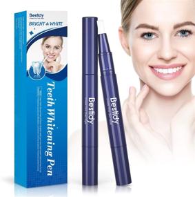 img 2 attached to 🦷 Bestidy Teeth Whitening Pen (2 Pcs) - Natural Carbamide Peroxide Gel for a Painless, Effective, and Sensitivity-free Teeth Whitening Experience, with Travel-Friendly Design and Easy Application for a Beautiful White Smile, Enhanced by Natural Mint Flavor