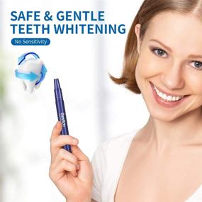 img 1 attached to 🦷 Bestidy Teeth Whitening Pen (2 Pcs) - Natural Carbamide Peroxide Gel for a Painless, Effective, and Sensitivity-free Teeth Whitening Experience, with Travel-Friendly Design and Easy Application for a Beautiful White Smile, Enhanced by Natural Mint Flavor