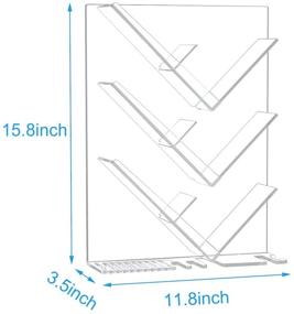 img 3 attached to 🛁 NIUBEE Acrylic Bathroom Shower Caddy with Suction Cup - Rustproof, Durable, No Drilling Required - Ideal for Shampoo Bottles