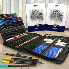 img 3 attached to Watercolor Drawing Set Professional Accessories