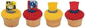 img 2 attached to Transformers Autobot Protectors Cupcake Rings