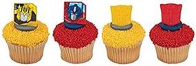 img 1 attached to Transformers Autobot Protectors Cupcake Rings