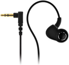 img 3 attached to Soundmagic Aux in Ear Earbuds Earphones, 3.5mm Wired Headphones with Dynamic Crystal-Clear Sound, Ergonomic Comfort-Fit, iPhone/Android/MP3/MP4/Pad Compatible, PL30+ Black