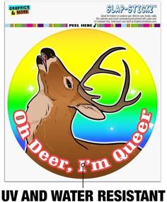 img 3 attached to Rainbow Lesbian Automotive Window Sticker