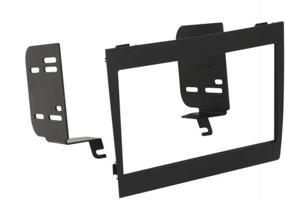 img 2 attached to 🔧 Scosche ST2430B Black Dash Kit: Perfectly Compatible with 2008-10 Smart Fortwo Passion/Pure ISO Double DIN & DIN+Pocket