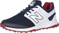 enhance your golf performance with new balance men's linkssl golf shoe logo