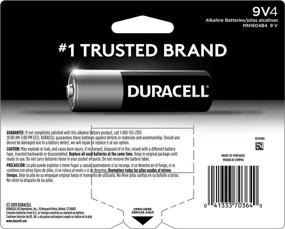 img 3 attached to 🔋 Duracell CopperTop 9V Alkaline Batteries - High-Performance 9 Volt Battery for Household and Business Use - 4 Pack