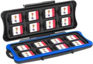 🎮 optimized switch game card case - younik 32 slots game card storage box with 16 game card slots and 16 micro sd card holders for ns switch logo