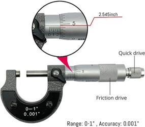 img 1 attached to Highly Accurate NORTOOLS Vernier Micrometer for Precise Precision Measurements