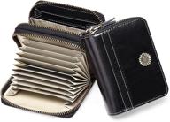 falan mule credit leather wristlet women's handbags & wallets for wallets logo