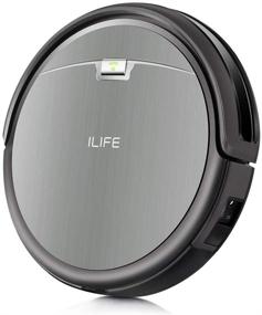 img 4 attached to ILIFE A4s Robot Vacuum Cleaner: Powerful Suction, Extended 100+ Minute Runtime, Automatic Charging, Sleek & Silent; Ideal for Hardwood Floors to Medium-Pile Carpets