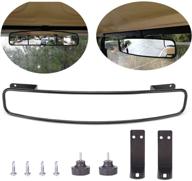 enhance safety and visibility with the conpus golf cart panoramic rear view mirror - 16.5'' wide 180 degree логотип