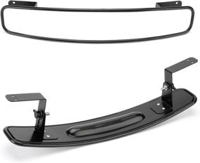 img 3 attached to Enhance Safety and Visibility with the ConPus Golf Cart Panoramic Rear View Mirror - 16.5'' Wide 180 Degree