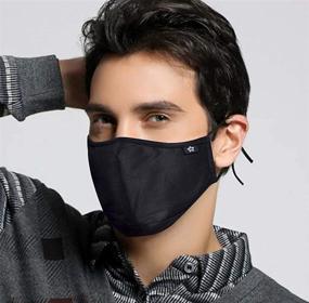 img 2 attached to 🏃 Novotel Balaclavas: Adjustable, Windproof Outdoor Running Gear