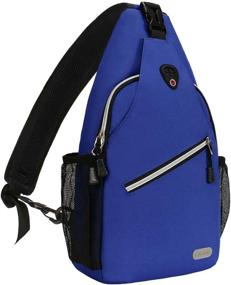 img 4 attached to 🎒 MOSISO Mini Sling Backpack: Compact Outdoor Daypack for Hiking, Travel, and Sports