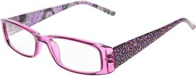 img 2 attached to Stylish Pattern Reading Eyeglasses Women£¨5Pcs Vision Care