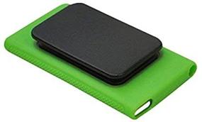 img 3 attached to 🍏 Green Soft TPU Skin Case Cover with Belt Clip for Apple iPod Nano 7th Generation 7G 7