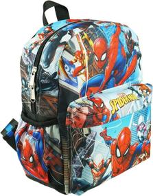 img 3 attached to Marvel Spider-Man Deluxe Oversize Print Backpack: Your Ultimate Superhero Storage Solution!