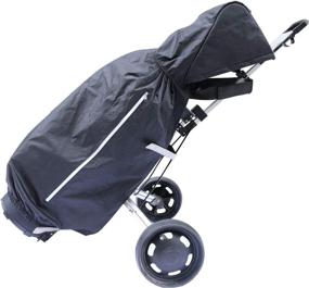 img 4 attached to Shield Your Golf Push Cart with KONDAY Golf Bag Rain Protection Cover