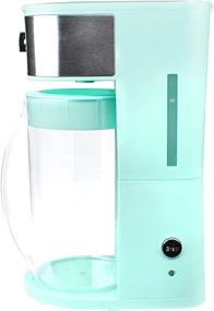 img 1 attached to ☕ Iced Tea and Coffee Maker: Brentwood KT-2150BL with 64 oz Pitcher - Blue