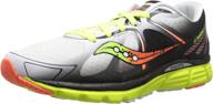 🏃 saucony kinvara running citron orange men's shoes: optimal athletic performance and style логотип