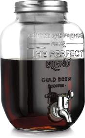 img 4 attached to ☕ Годингер 1 Галлон Холодильник для Кофе Cold Brew и Диспенсер для Ледяного Кофе - Повышение SEO