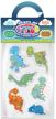 colorful dinosaurs incredible removable toddlers logo